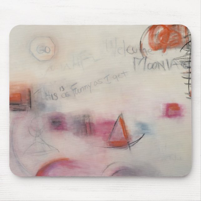 abstrakte KunstMausunterlage Mousepad (Vorne)