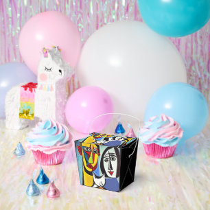 Abstrakte Kunstparty-Geschenke Geschenkschachtel