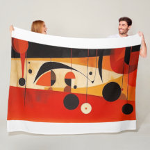 Abstrakte Kunstpolabdeckung