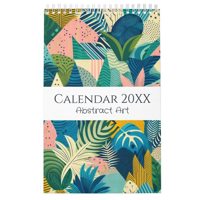 Abstrakte Kunstsammlung Kalender (Titelbild)