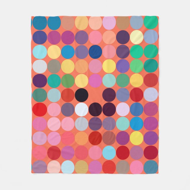 Abstrakte Kunsttextur. Farbige Textur. Moderne Kun Fleecedecke (Vorderseite)