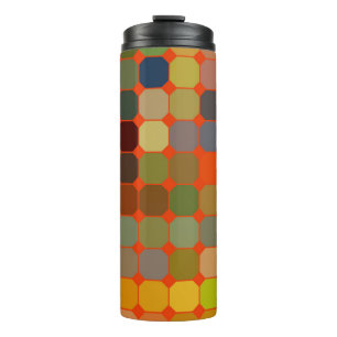 Abstrakte Kunsttextur. Farbige Textur. Moderne Kun Thermosbecher
