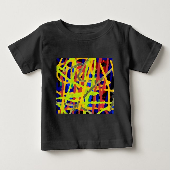 Abstrakte Kunstwerke Baby T-shirt (Vorderseite)
