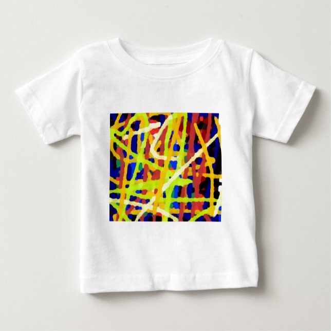 Abstrakte Kunstwerke Baby T-shirt (Vorderseite)