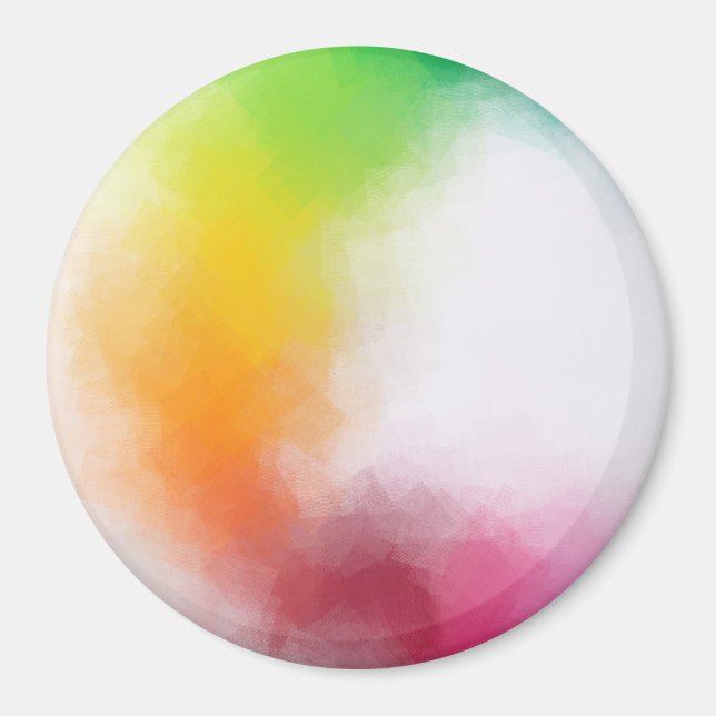 Abstrakte Kunstwerke Trendy Moderne Moderne Elegan Magnet (Vorne)