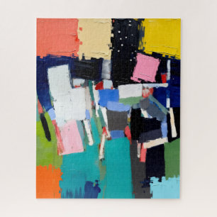Abstrakte Kunstwerkkomposition  Puzzle
