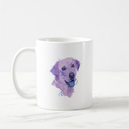 Abstrakte Labrador Art Kaffeetasse