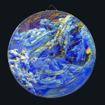 Abstrakte Landschaft Dartscheibe<br><div class="desc">Ein abstraktes Kunstwerk</div>