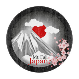Abstrakte Landschaft Fuji Schneidebrett