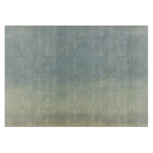 Abstrakte Landschaft mit bewölktem Himmel Schneidebrett