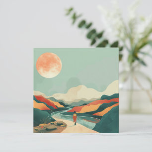 Abstrakte Landschaft von Boho (14)