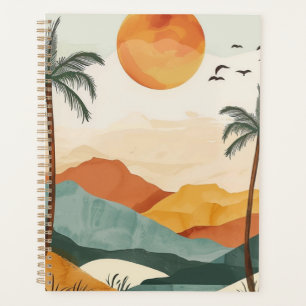 Abstrakte Landschaft von Boho (16) Planer