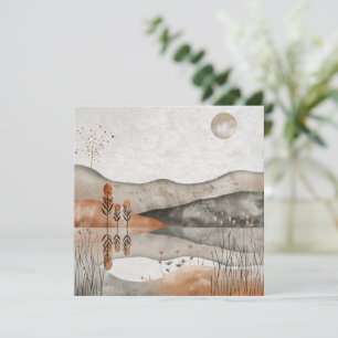 Abstrakte Landschaft von Boho (3)