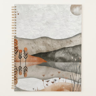 Abstrakte Landschaft von Boho (3) Planer