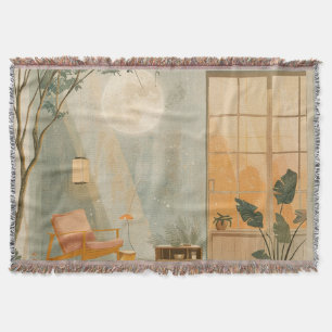 Abstrakte Landschaft von Boho (6) Decke