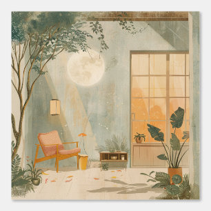 Abstrakte Landschaft von Boho (6) Tapete
