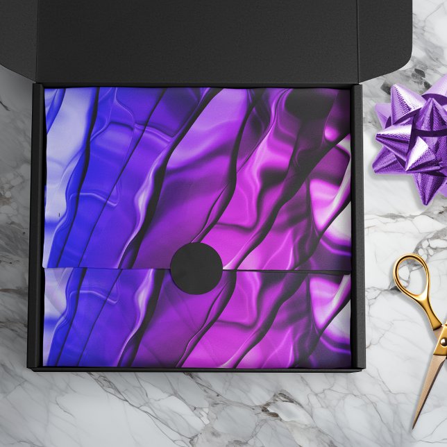 Abstrakte Layered Krawatte Färben Lila Fahrzeuge Seidenpapier (Von Creator hochgeladen)