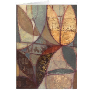 Abstrakte Leaf-Malerei von Norman Wyatt