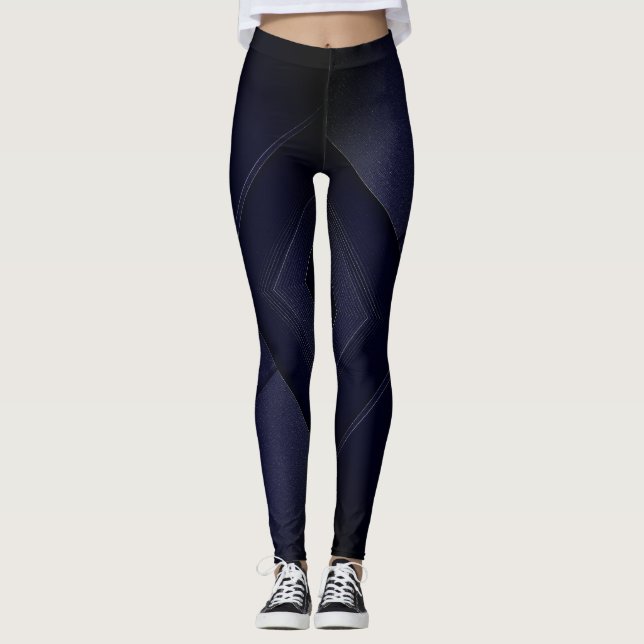 Abstrakte Leggings (Vorderseite)