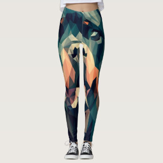 Abstrakte Leggings