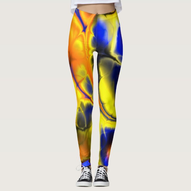 Abstrakte Leggings  (Vorderseite)