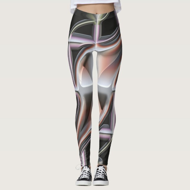 Abstrakte Leggings  (Vorderseite)