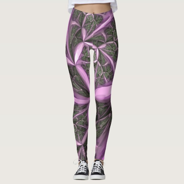 Abstrakte Leggings  (Vorderseite)