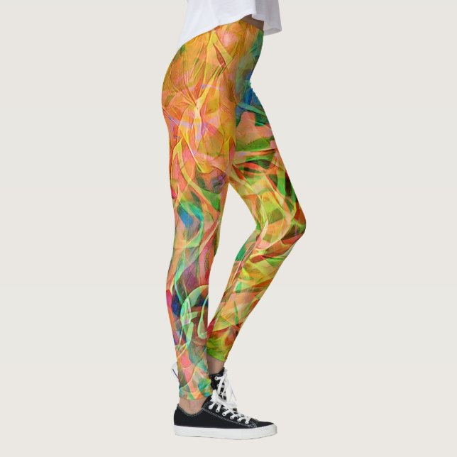 Abstrakte Leggings (Rechts)