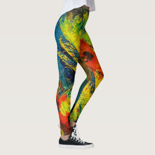 Abstrakte Leggings