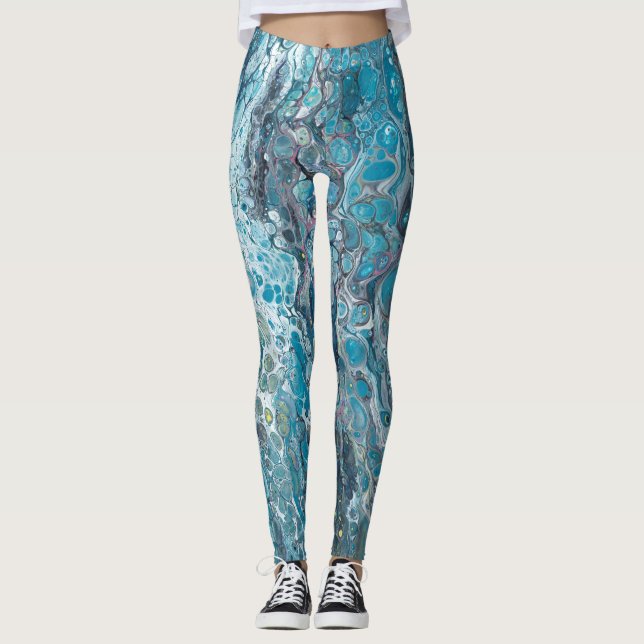 Abstrakte Leggings Backroll Eintritts-| (Vorderseite)