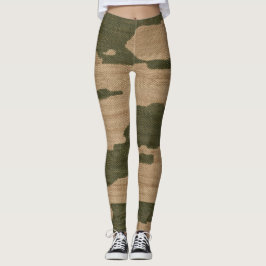 Abstrakte Leggings für aktive Frauen