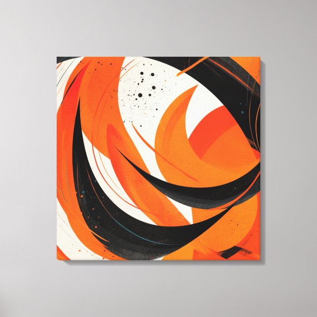 Abstrakte Leinwand (Vorderseite)