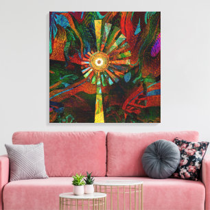 Abstrakte Leinwand Kunst
