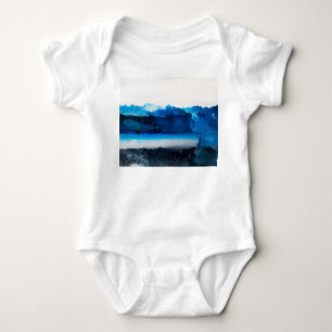Abstrakte Leinwand: Moderne Kunsttextur. Baby Strampler