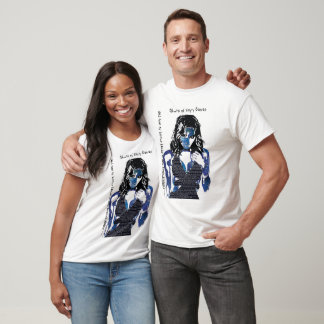 Abstrakte Leinwand T-Shirt