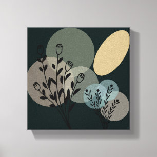 Abstrakte Leinwand Wrap oder Acryldruck Modern