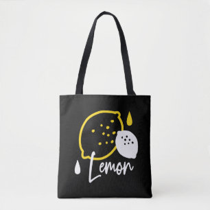 Abstrakte Lemon Illustration - Frische Zitrusfrüch