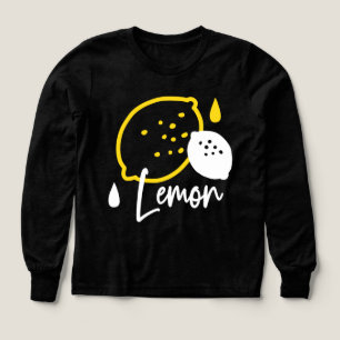 Abstrakte Lemon Illustration - Frische Zitrusfrüch