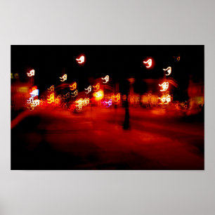 Abstrakte Lichtmalerei Ploosh Poster