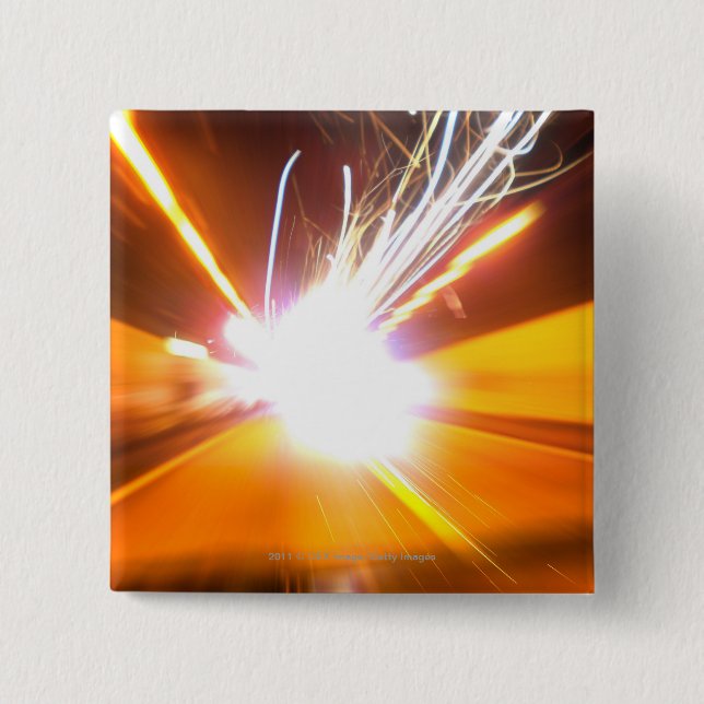 Abstrakte Lichtstrahlen und Effekte Button (Vorderseite)