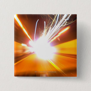 Abstrakte Lichtstrahlen und Effekte Button