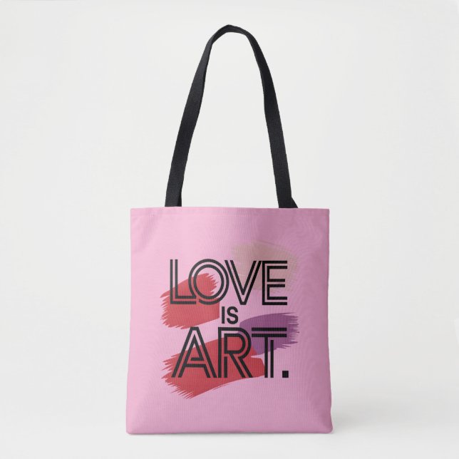 Abstrakte Liebe ist Art Artists Valentines Minimal (Vorderseite)