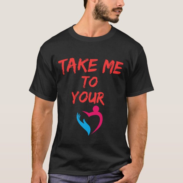 Abstrakte Liebe T-Shirt (Vorderseite)