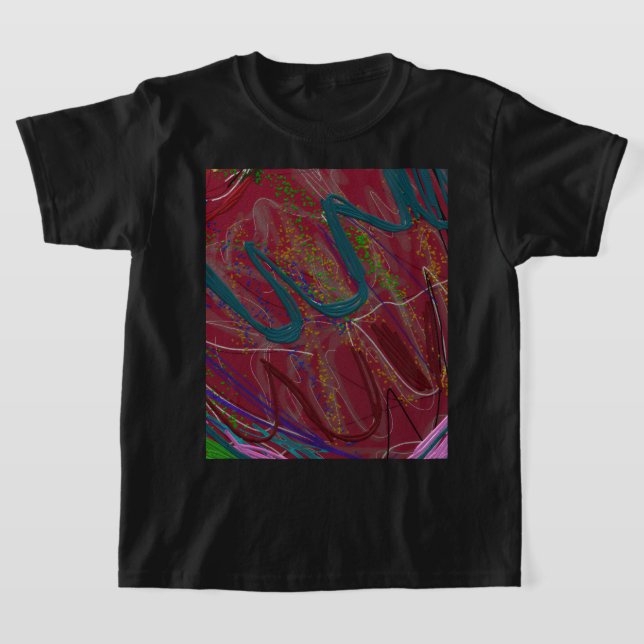 Abstrakte Liebe T-Shirt (Ablage )