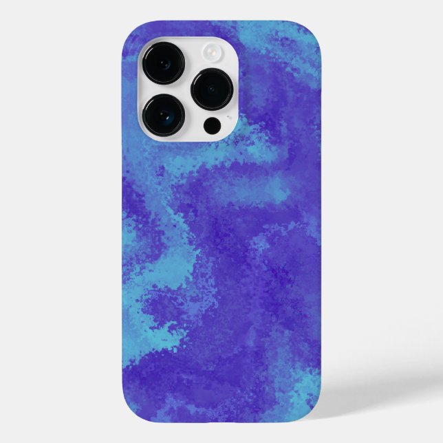 Abstrakte Lila Blaudiffusion Case-Mate iPhone Hülle (Rückseite)