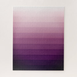 Abstrakte Lila Farbtiefe Ombre Puzzle
