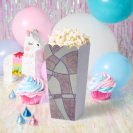 Abstrakte lila Gefallen-Box Geschenkschachtel