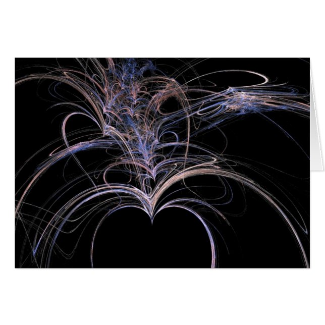 Abstrakte Lila Kunst (Vorderseite (Horizontal))