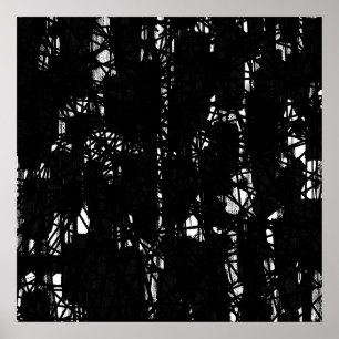 Abstrakte Linien 02 Poster