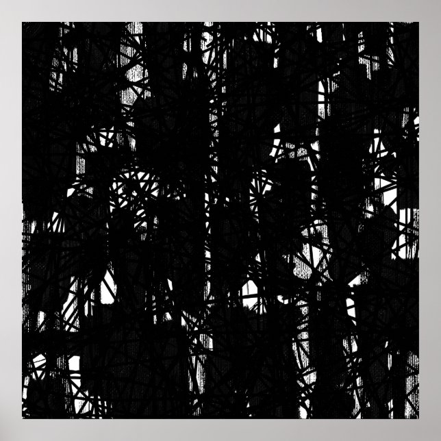 Abstrakte Linien 02 Poster (Vorne)